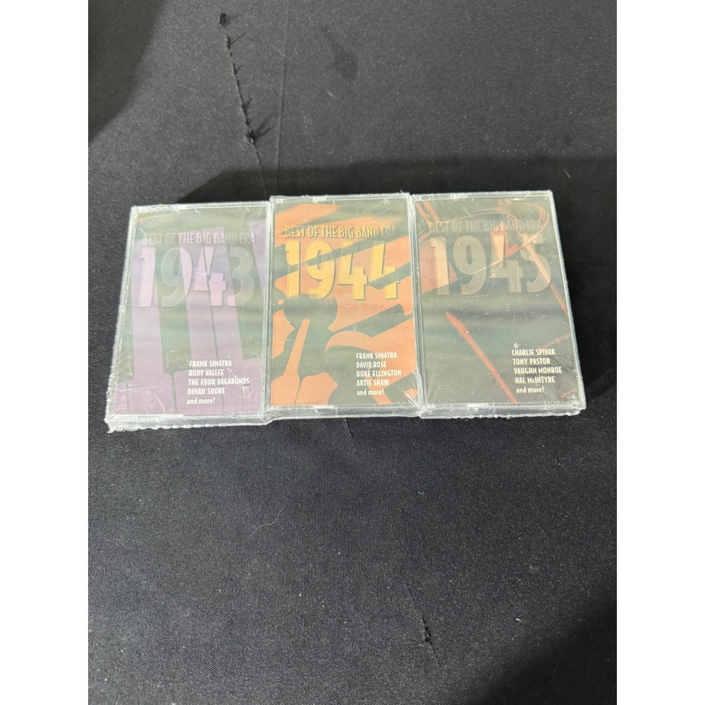 BMG Best of the Big Band Era Cassette Lot 1943 1944 1945 NEW Seald Frank Sinatra